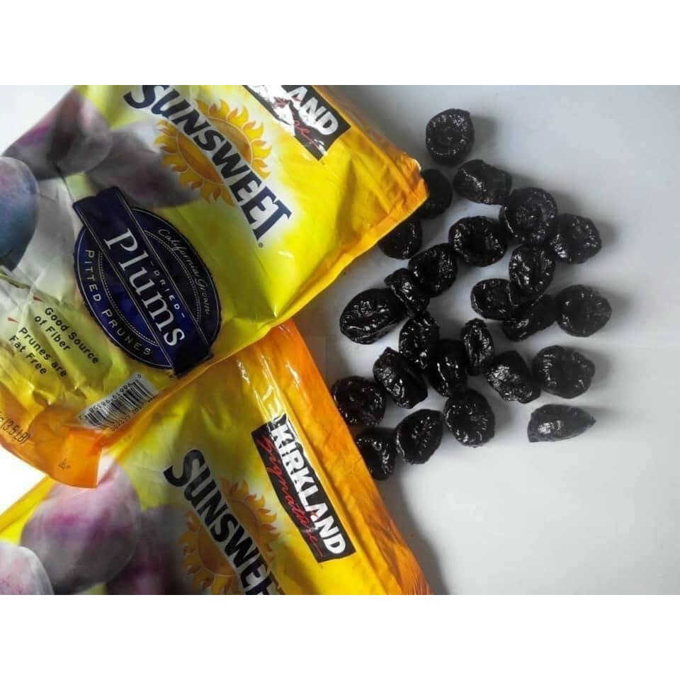 Mận sấy dẻo date 1/2024 Kirkland Signature Sunsweet Plums  - EDS Hàng Mỹ Đi Air