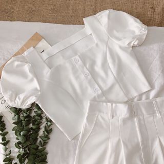 ZERASY - Sét quần sort + áo croptop dễ thương