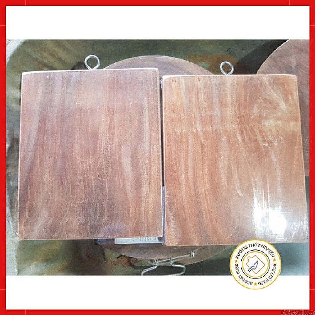 Thớt Nghiến Đá loại VUÔNG, Không Mùn Không Rác Giá Tại Xưởng