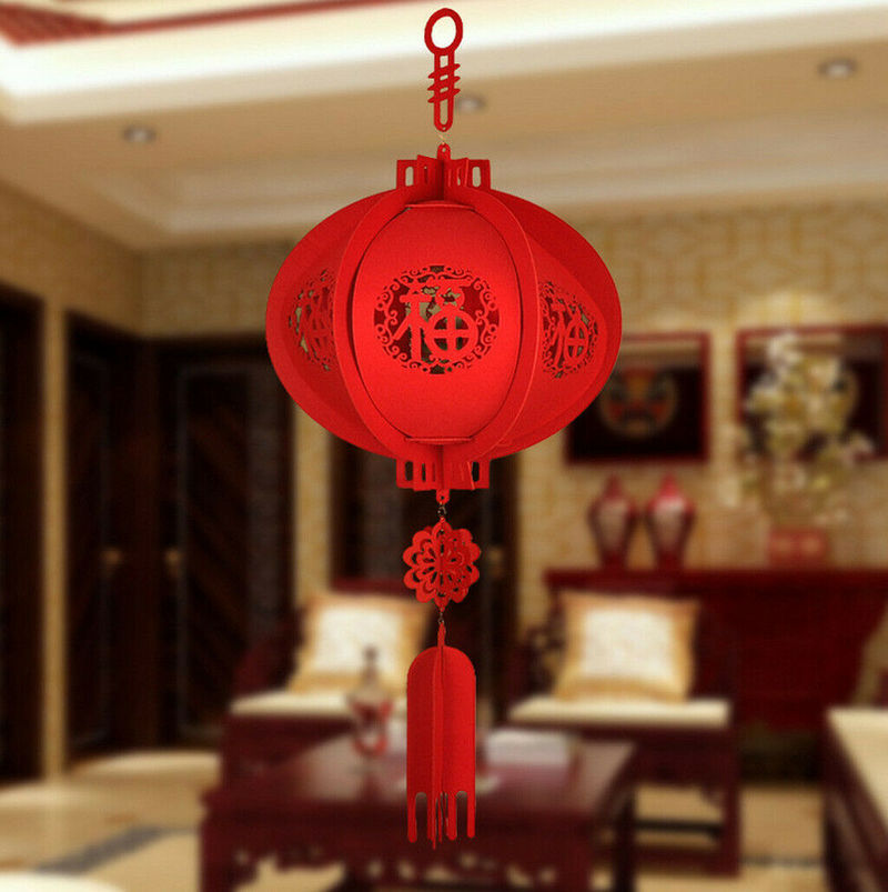 Đèn Lồng Vải Không Dệt 30cm Trang Trí Lễ Hội