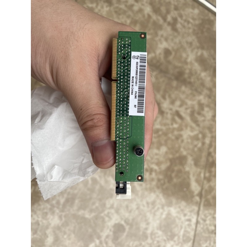 Card chuyển đổi Riser PCIe x16 Lenovo M720q M920q M920x P330 Tiny (01AJ940)