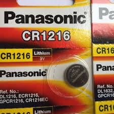 Pin cúc Panasonic CR1216- CR1632- CR2016- CR2025- CR2032 Pin điều khiển, đồng hồ, remote