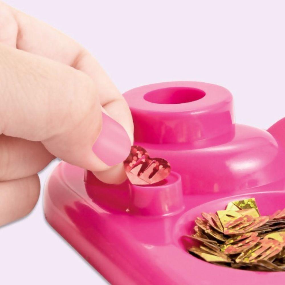 Dụng Cụ Tạo Kiểu Tóc Đính Kim Sa Lấp Lánh DIY