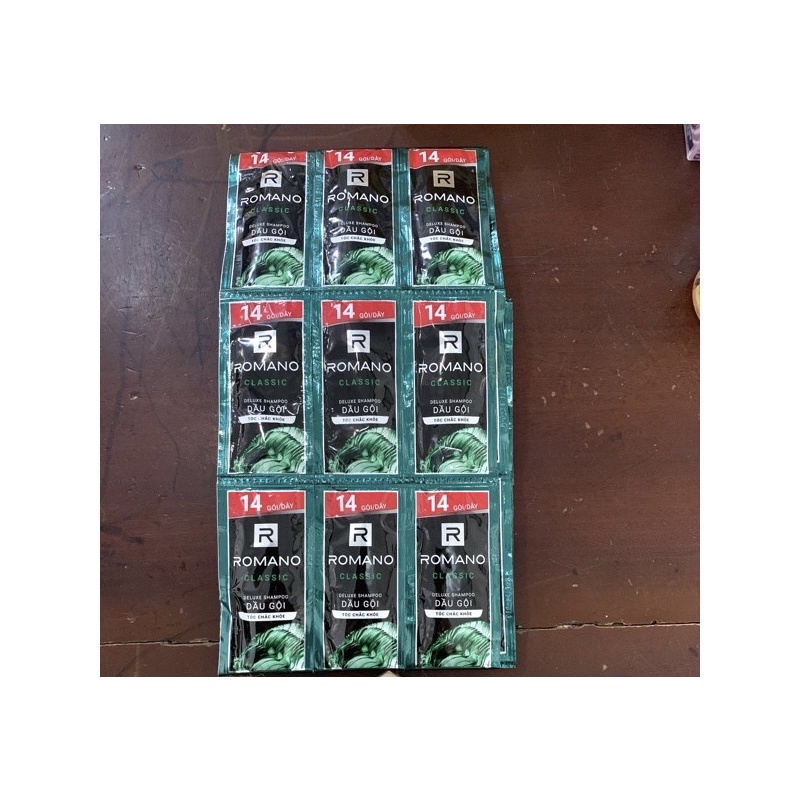 Dầu Gội Romano Classic 1 Dây 14 Gói