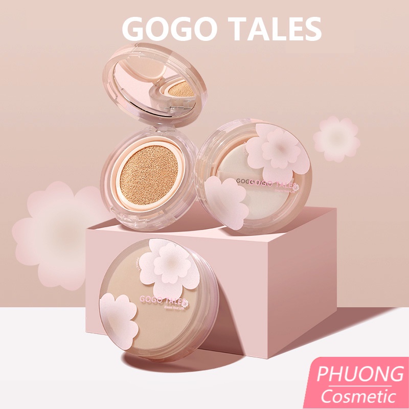 Cushion GOGO TALES Sakura Flower Kèm Lõi Thay Thế [GT292]