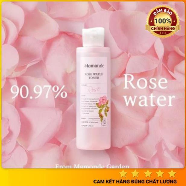 [CHÍNH HÃNG] Nước Hoa Hồng, Toner Hoa Hồng Mamonde Rose Không Cồn 150ml, 250ml Dành Cho Mọi Loại Da | BigBuy360 - bigbuy360.vn