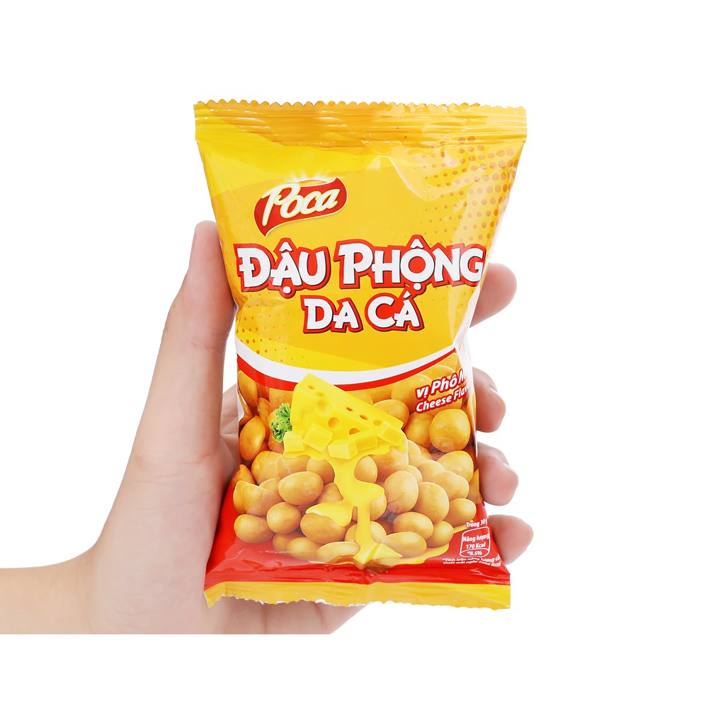 đậu phộng da cá Poca siêu ngon gói 42g