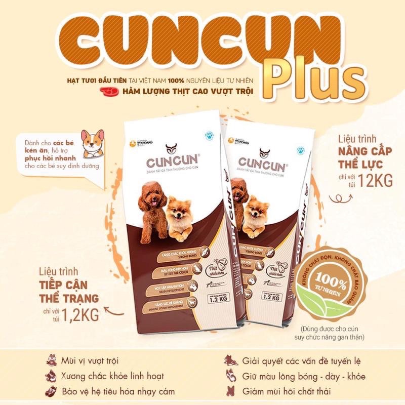 hạt cun cun 1.2kg cho chó POODLE chó nhỏ