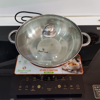 Th?t Bếp từ elmich 3872 Bếp từ Elmich-Smartcook ICS-3875 tặng kèm nồi lẩu inox