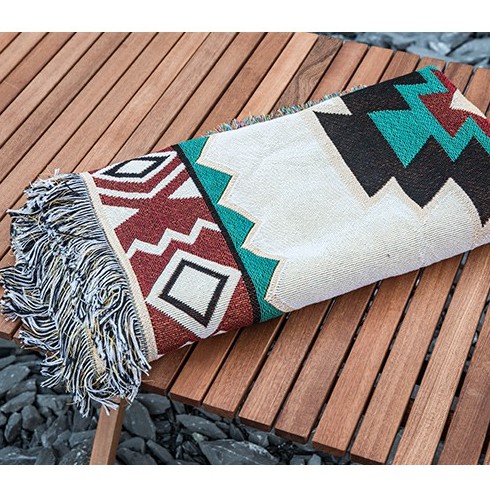 Khăn trải dã ngoại thổ cẩm đa năng dã ngoại