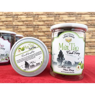 Mứt táo đường phèn Cánh Trắng - Ninh Thuận hộp 300Gr