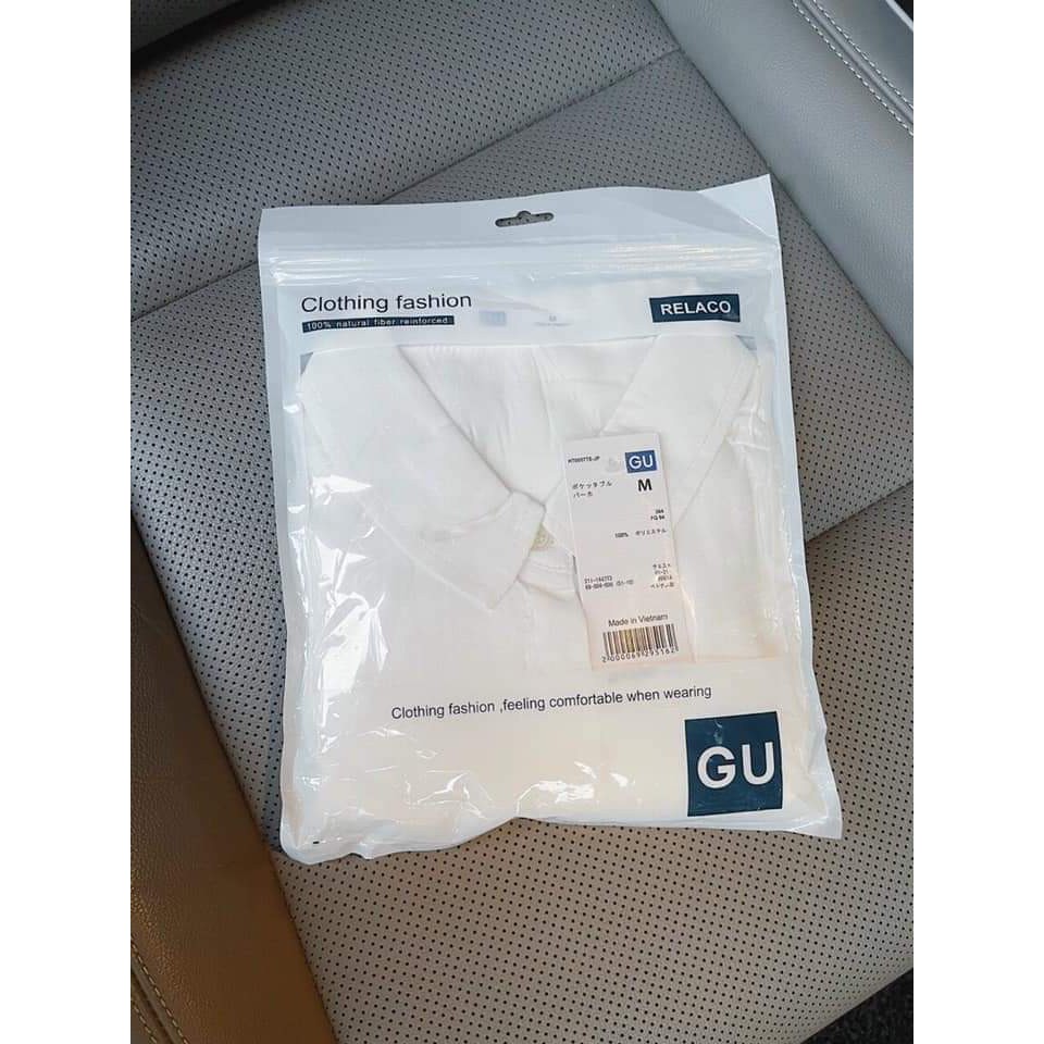 ÁO SƠ MI G.U XUẤT CHẤT SIÊU ĐẸP CHUẨN HÀNG XUẤT túi zip | BigBuy360 - bigbuy360.vn