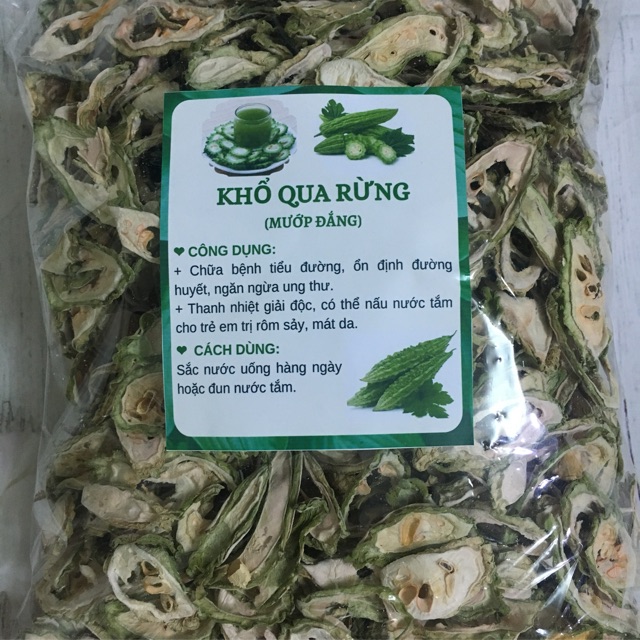 100gr Trà Khổ Qua rừng (mướp đắng) hàng xanh sạch đẹp