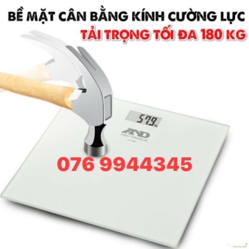 Cân Đo Sức Khoẻ Điện Tử AND UC-502 NHẬT BẢN