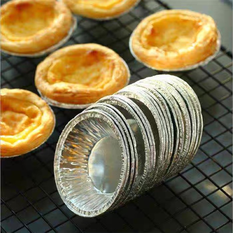 [Freeship] Đế giấy Bạc bánh tart hàng dày đẹp