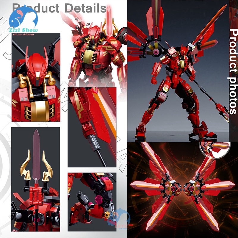 Bộ Đồ Chơi Lắp Ráp Robot Pacific Rim Độc Đáo Thú Vị Cho Bé Mechanical Warrior Figures