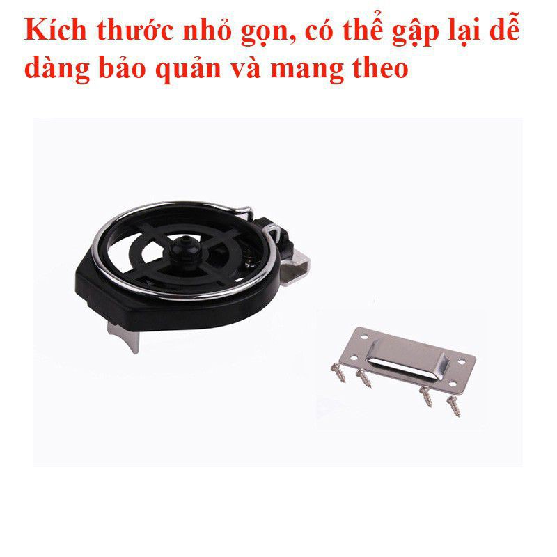 Pat cốc,pass đựng bình nước gắn ghế, thùng câu cá LK-13