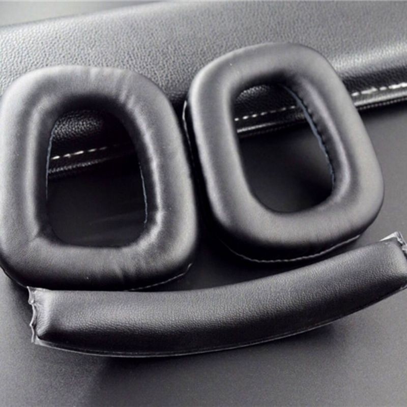 【ADD+】For Logitech G35 G930 G430 F450 Headset Headband Ear Pad Set