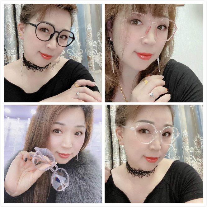 Mắt kính thời trang phong cách Hàn Quốc trẻ trung kính gọng tròn