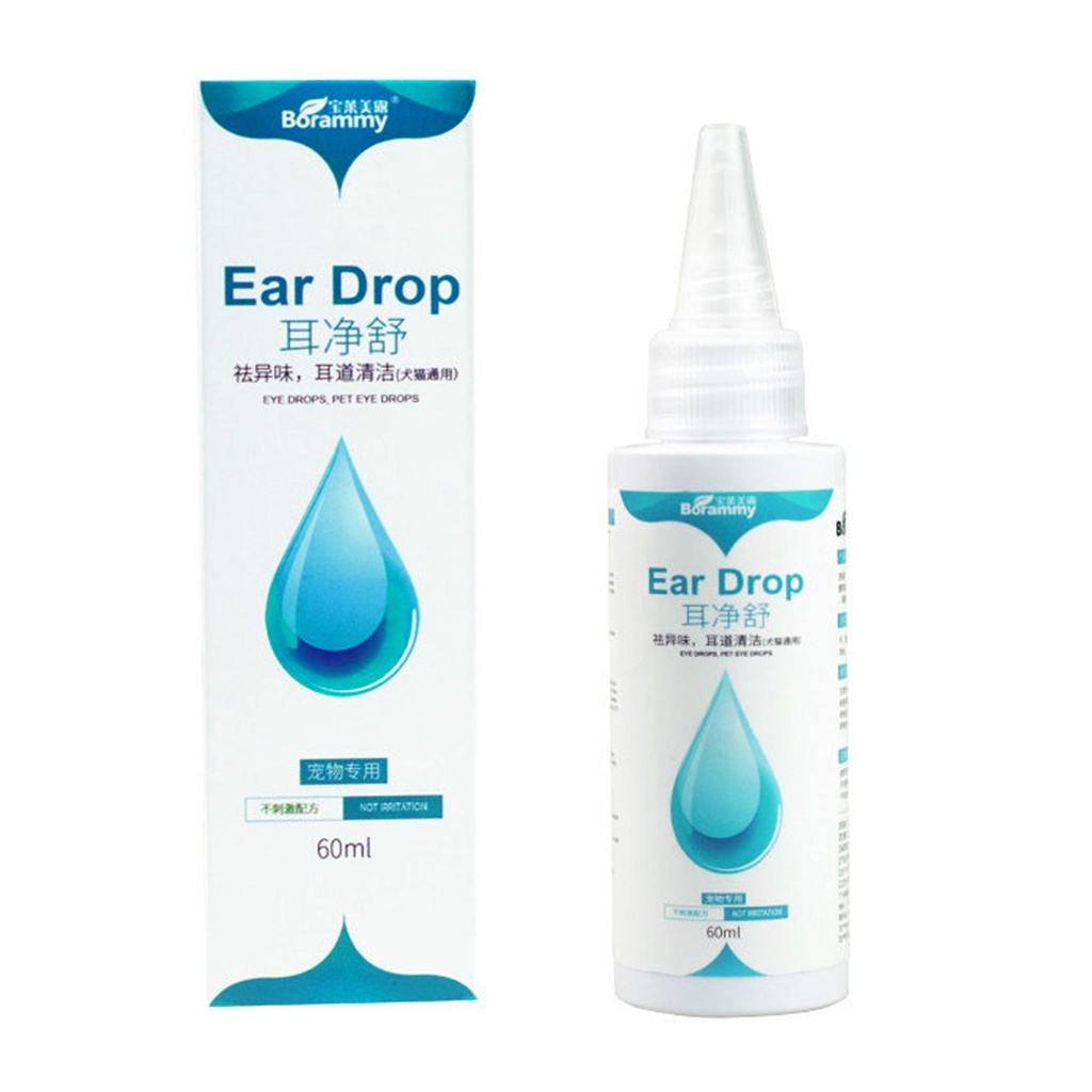 Dung Dịch Loại Bỏ Ráy Tai 60ml Dành Cho Thú Cưng