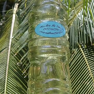 dầu dừa Bến Tre nguyên chất nhà thắng thủ công chai 330ml