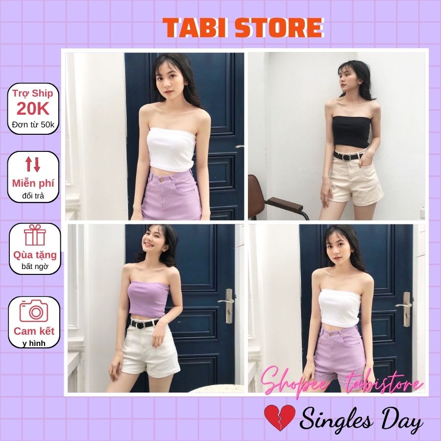 Áo Croptop dưới 55kg tabistore - Quây Ngực