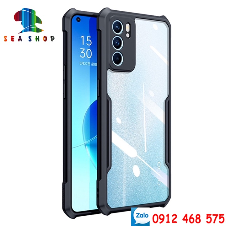 Ốp lưng OPPO Reno 3 Pro, Reno 5, A9 2020, A5, Reno 2F, A5S, F9, A3S, A12, A53 2020 [X-CASE] Viền nhựa dẻo chống sốc