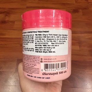 Kem Ủ Tóc Hấp Dầu Dcash Intouch Vitamin E Perfecting Treatment 500ml
