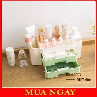 [Ảnh Thật+Video] Kệ Mỹ Phẩm Nhựa Nhiều Ngăn Kéo Tiện Lợi[Hàng Dày]