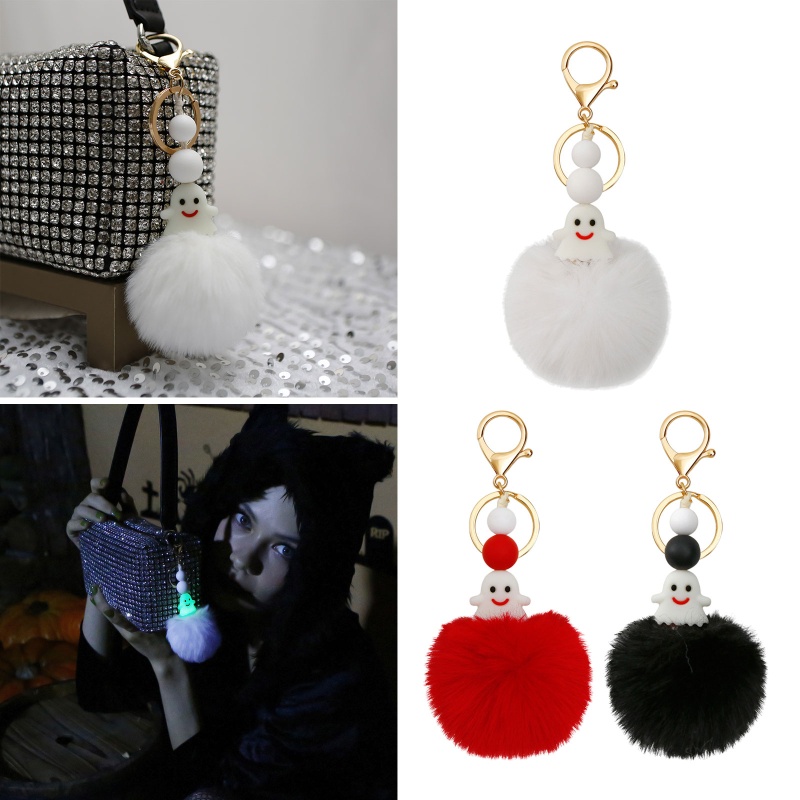 Móc Khóa Hình Yêu Tinh Nhồi Bông Dễ Thương