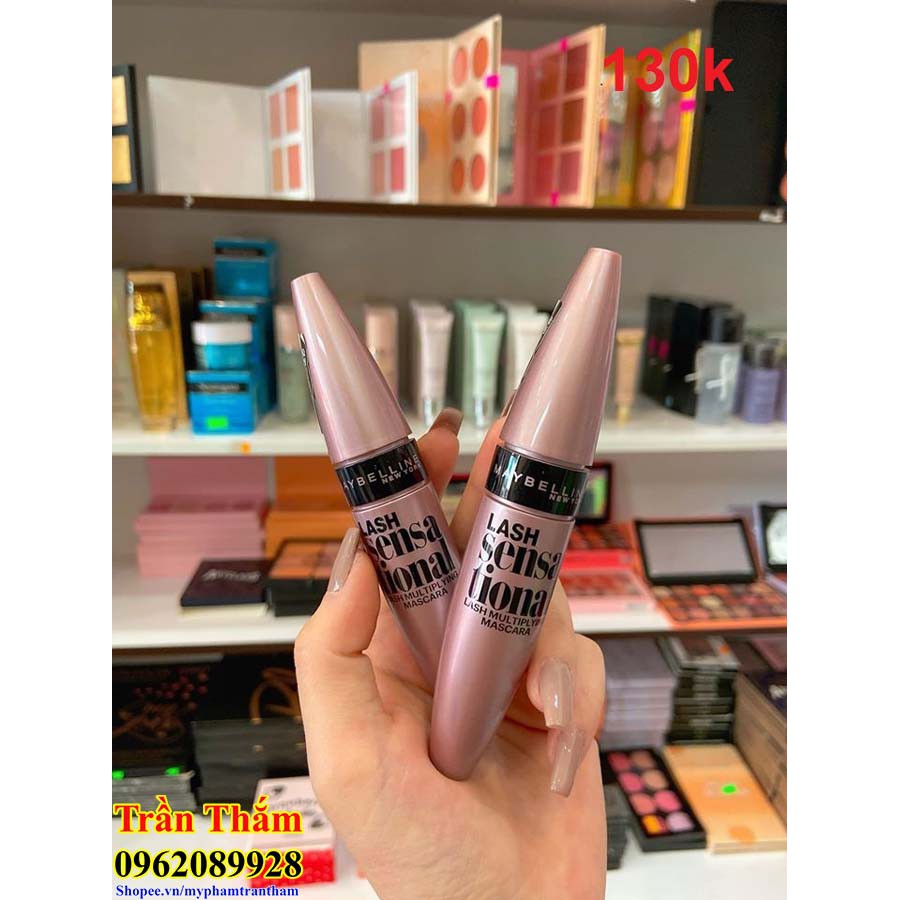 Mascara Maybellin Dài Cong Mi , Không Lem , Không Trôi , Hàng Chuẩn Auth