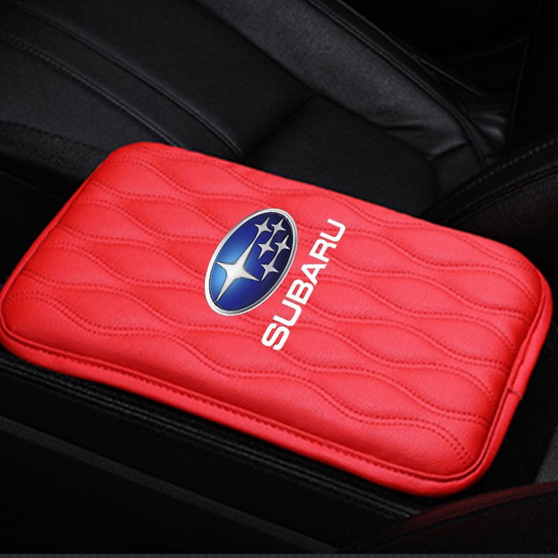 Đệm da lót hộp tỳ tay xe hơi chống nước cho subaru xv forester brz wrx sti levorg outback