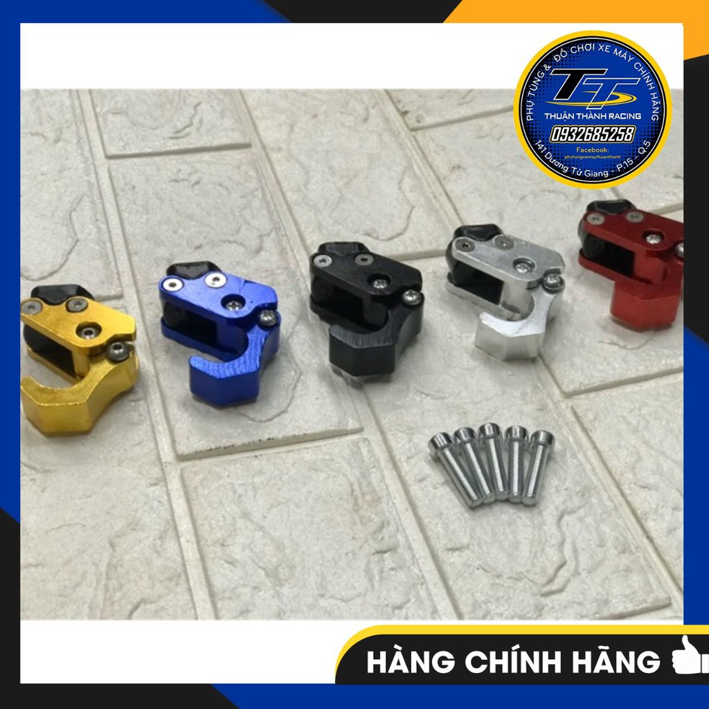 Móc xếp treo đồ CNC - đủ màu