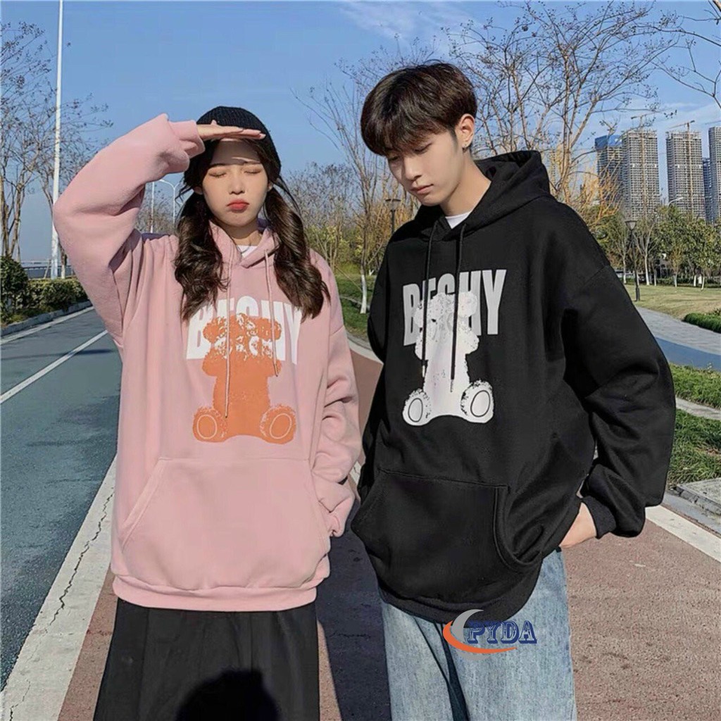 Áo Khoác Hodie Phối Hình Chú Gấu | BigBuy360 - bigbuy360.vn