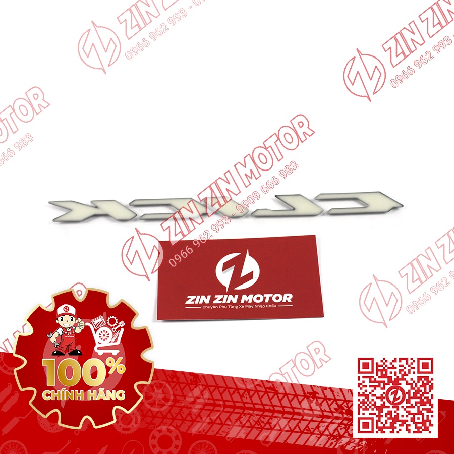 Tem Chữ Nổi Click - Click 150i 2019, Click 125i 2019 - 86831-K59-T10ZA - ZIN ZIN MOTOR