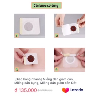 Miếng Dán Tan Mỡ Slim Patch Thái Lan Chính hãng