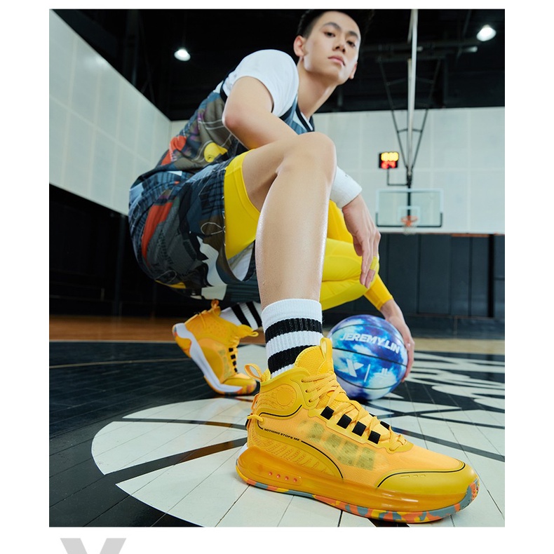 Giày Thể Thao Bóng Rổ Cổ Cao Thời Trang Nam Năng Động