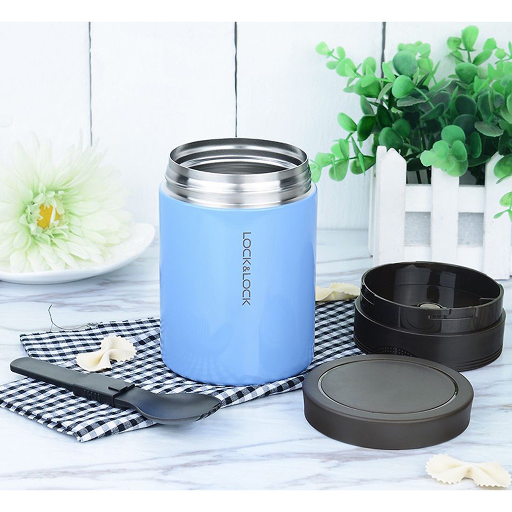 (Hàng chính hãng)Hộp Giữ Nhiệt Đựng Thức Ăn Lock&Lock New Wave Food Jar LHC8024 (500ml)