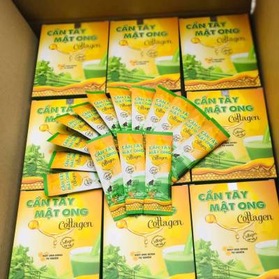 Cần Tây Mật Ong (15 gói x 5g) Hỗ Trợ Giảm Cân, Thải Độc, Thanh Lọc Cơ Thể ( PVN267)