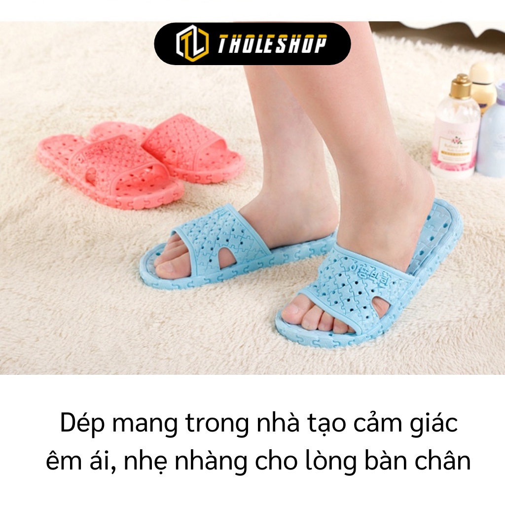 Dép Đi Trong Nhà - Dép Nam Nữ  Xốp Lỗ Thoát Nước Mang Nhà Tắm, Văn Phòng 7270