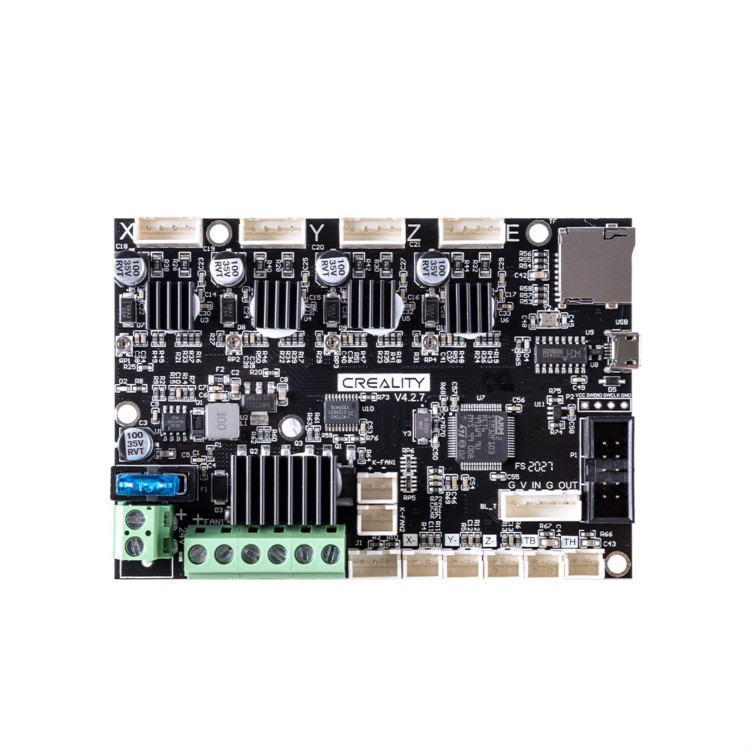 Board máy in 3d không ồn Motherboard Creality Noiseless V4.2.7 cho Series Ender 3 và Ender 5