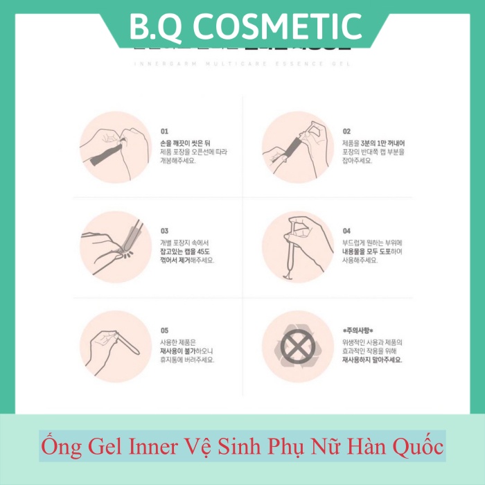 Ống Gel Inner Vệ Sinh Phụ Nữ Hàn Quốc