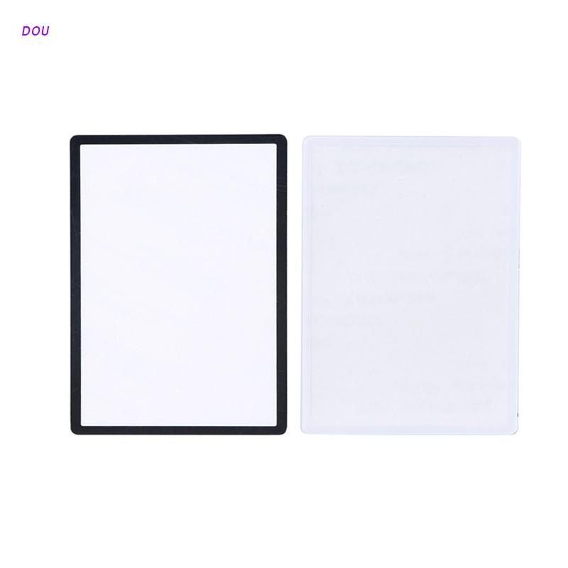 Khung bảo vệ màn hình LCD màu trắng đen cho máy chơi game New 3DS