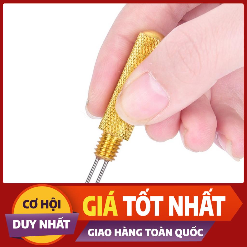 Dụng Cụ Hỗ Trợ Buộc Lưỡi Câu Cá lưỡi câu đài Bằng Kim Loại Màu Vàng Đồng - Đồ câu uy tín số 1