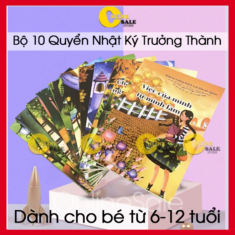 Nhật ❤ ký ❤trưởng❤thành❤ dành cho bé từ 6-12 tuổi giá bìa 150.000đ 1 quyển