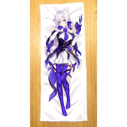 Gối ngủ Kallen Kaslana honkai impact 3 dài 40cm x 1m / Gối ôm dài Kallen kaslana