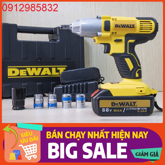 Máy siết bulong DEWALT 118V Không Chổi Than 2 trong 1 mẫu mới 2020