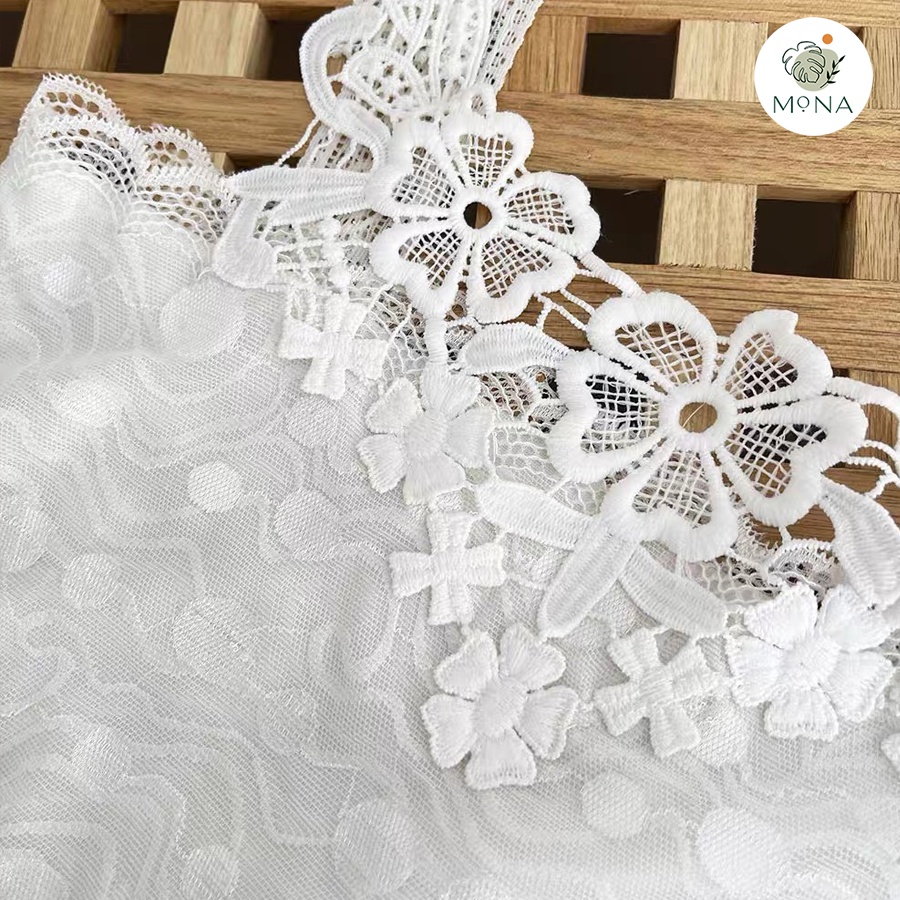 Áo Lót Nữ - Áo Bra Gym Yoga Ren Dáng Croptop Tặng Kèm Đệm Mút BR063