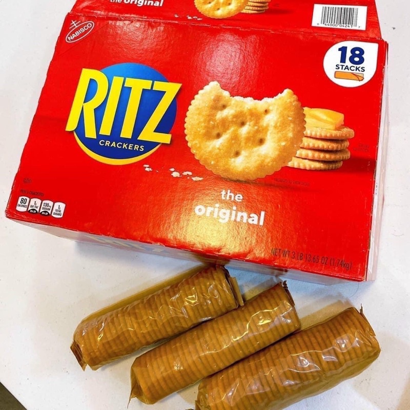 Bánh RITZ Mỹ thùng 18 gói 1.74kg