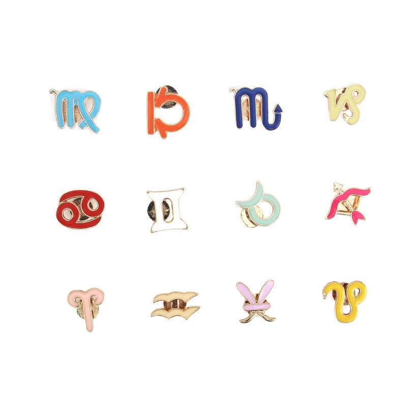 Bộ 12 / 14 Phụ Kiện Tự Làm Xăng đan Bằng Hợp Kim Đính Đá Croc Charms Jibz